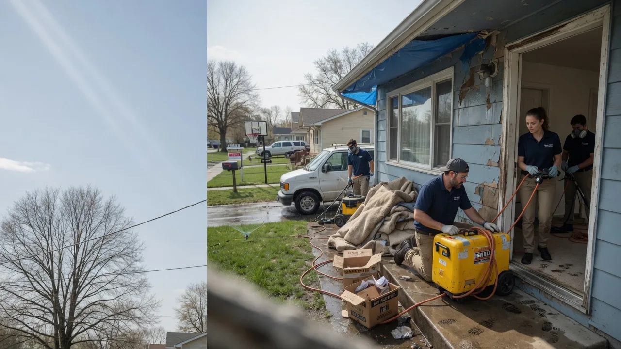 Basement Flood Cleanup in Laquey, MO near me